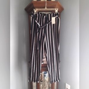🤑No Comment Paperbag waist pants NWT